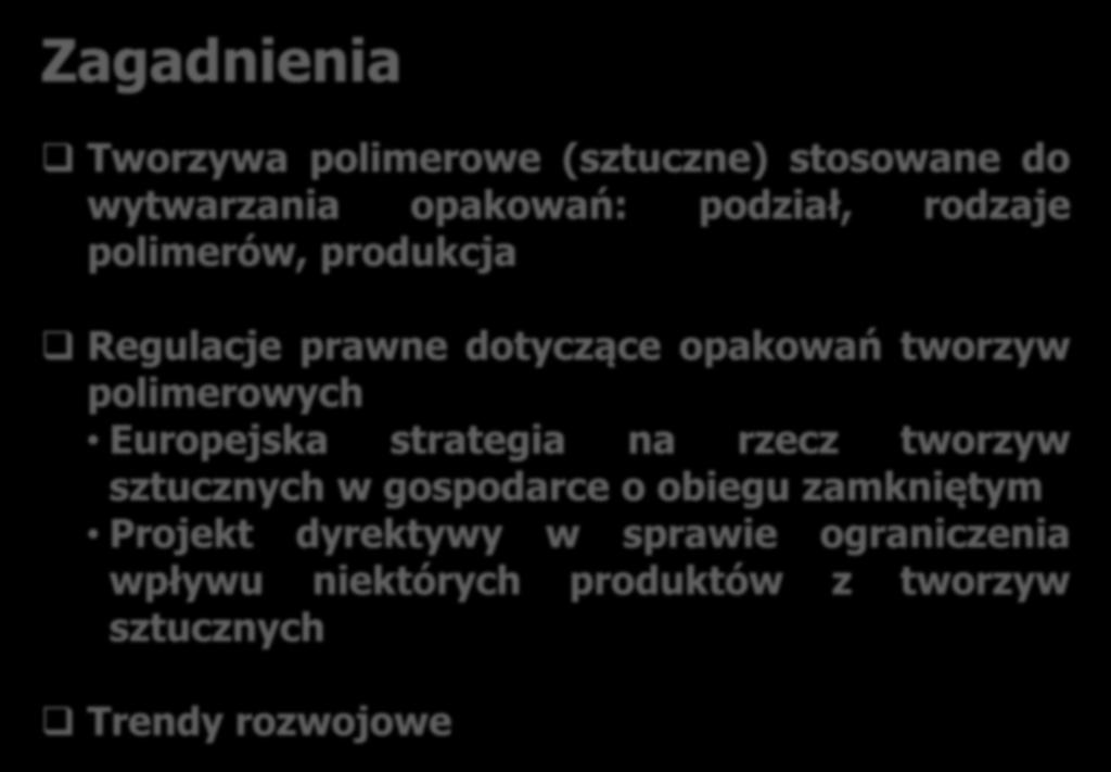 Europejska strategia na rzecz tworzyw sztucznych w gospodarce o obiegu zamkniętym Projekt