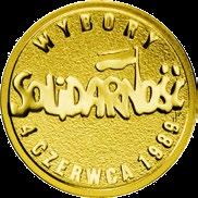 Rok emisji: 2009 W obiegu od 1.06.2009 Nominał: 25 złotych Metal: złoto, Au 900/1000 Średnica: 12,00 mm Masa: 1,00 g Nakład: 40 000 szt. Projektant monety Urszula Walerzak.