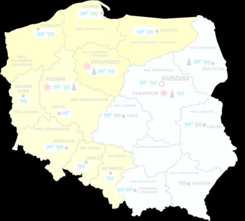 Ocena użytkowości 2018 RO Parzniew - krowy RO Poznań - krowy 440000 420000 400000 380000 360000 340000 320000