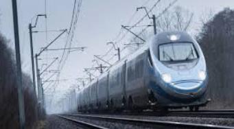 Linie dużych prędkości (HSL) to - Rodzaj transportu kolejowego, który: - jest znacznie szybszy