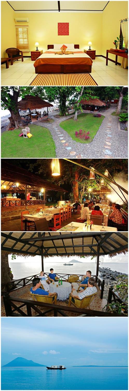 MUREX MANADO RESORT Niewielki Resort z 15 bungalowami (do naszej dyspozycji najnowsze, odnowione - Garden View).
