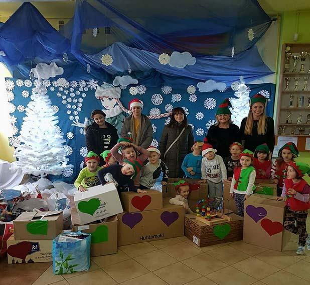AKCJA CHARYTATYWNA Nasze Przedszkole przyłączyło się do świątecznej akcji charytatywnej,