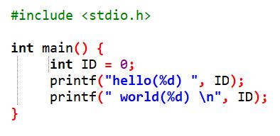 Hello world Zaczniemy od trywialnego programu w Języku C W zależności od kompilatora, należy dodać odpowiednie opcje