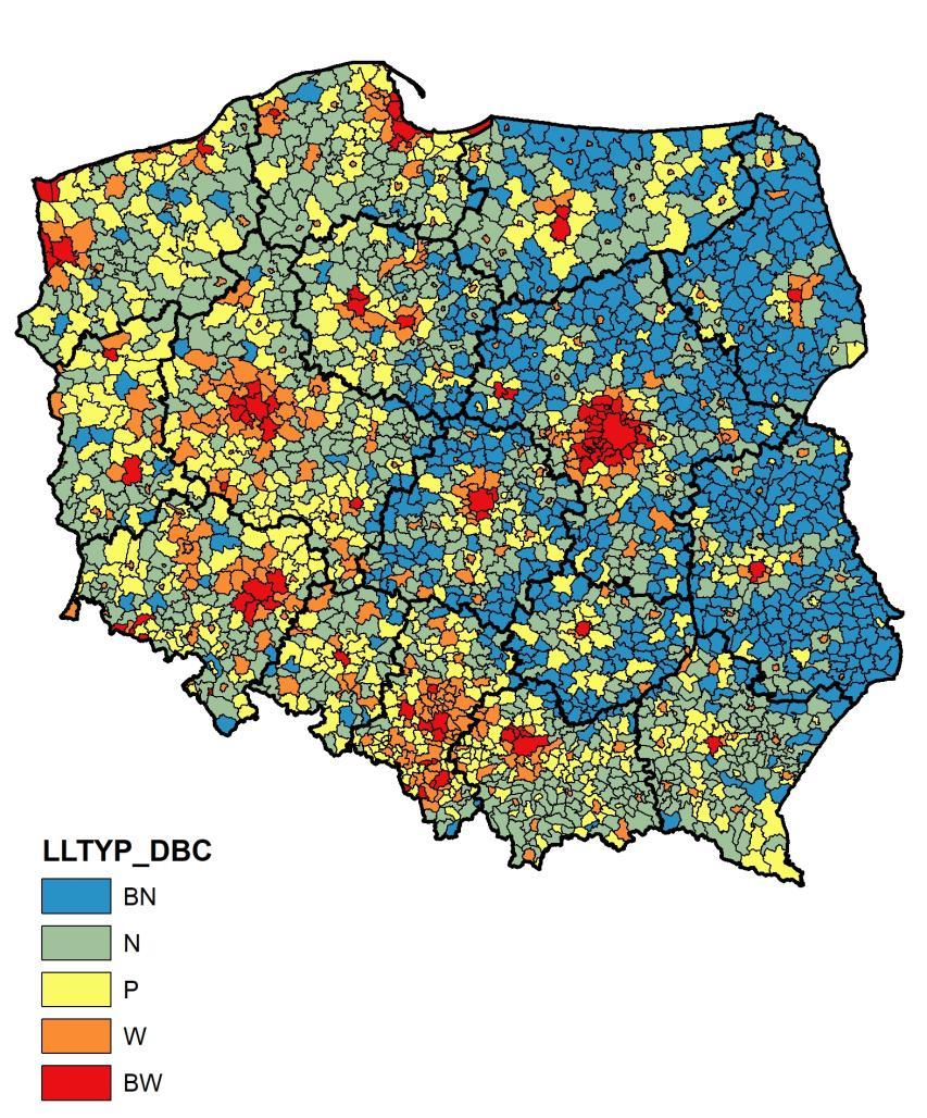 Division of Poland and relic boundaries