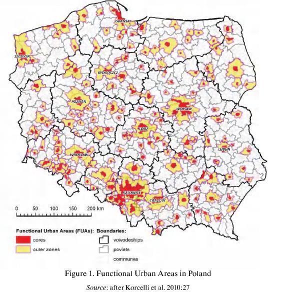 Integrated Territorial Investments (ITI) Regions Functional Urban Area population Institutions rule - how do we apply the