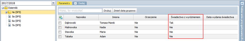 UONET+. Jak wypełnić pustą bazę danych w celu przygotowania i wydrukowania świadectw?