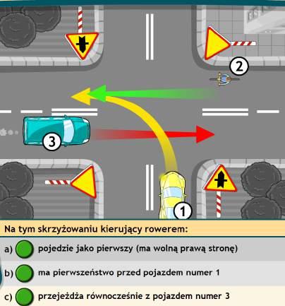 skrzyżowaniu