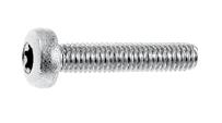 DIN 7985 TX EN 27045 ISO 7045 PN 82202 Wkręt do metalu z łbem walcowym, z gniazdem TORX A2 / A4 dk 3,2 4,0 5,0 6,0 8,0 10,0 12,0 16,0 k 1,3 1,6 2,0 2,4 3,1 3,8 4,6 6,0 t 0,8 1,1 1,3 1,6 2,0 2,5 3,0
