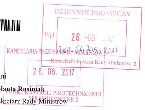 poz. l 006) przekazuję w załączeniu projekt rozporządze nia Rady Ministrów zmieniającego rozporządzenie w sprawie realizacji przez Agencję Rynku Rolnego zadań związanych z ustanowieniem nadzwyczajnej