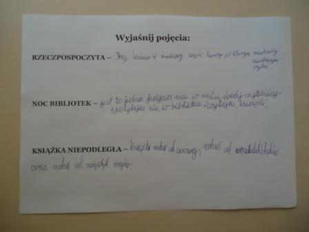 Była to noc szczególna, bowiem w tym czasie w szkole gościli uczniowie z klasy IV Szkoły Podstawowej nr 11 im.