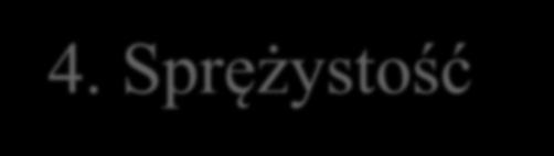 4. Sprężystość Najprostsze wyrażenie teorii sprężystości już było przez nas wykoszystane. Obliczając siłę z jaką naciągnięta jest sprężyna przyjmowałem, że F = kx 4.1 Wzór (4.1) wyraża prawo Hooke a.