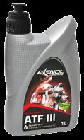 LINIA AXENOL LUBRICANTS - OLEJE PRZEKŁADNIOWE OLEJ PRZEKŁADNIOWY ATF III H Dexron III H Ford MERCON /MERCON V Allison C4 Caterpillar TO-2 Chrysler/Dodge/ Jeep ATF+3/ATF+4 Ford M2C-138