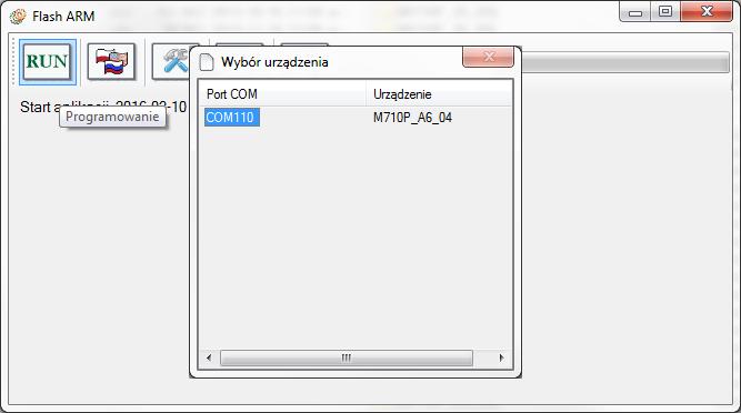 5.2. ItrIp2Com Aplikacja instalowana jest podczas instalacji ELFa i znajduje się w tym samym folderze. Aby przystąpić do programowania urządzenia potrzebny jest plik.