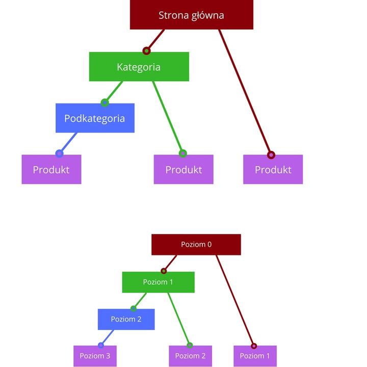 Jak przygotować dobrą strukturę produktów? Dobra struktura produktów powinna się skupić na tym, aby wycisnąć maksymalną moc z linkowania wewnętrznego.