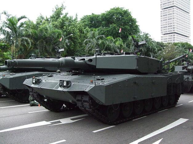 Leopard 2A6 należący do Bundeswehry jeden z nowszych wariantów czołgu zjednoczonej Europy. Wozy w jeszcze nowszym wariancie Leopard 2A7+ zostały zamówione przez Oman.