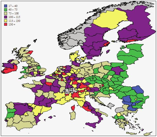 opracowanie własne na podstawie danych Eurostat. Rysunek 2.