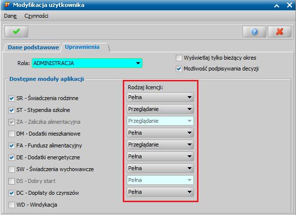 inne okna w systemie: a. listy wypłat, b. poczta elektroniczna systemu Emp@tia. 5.