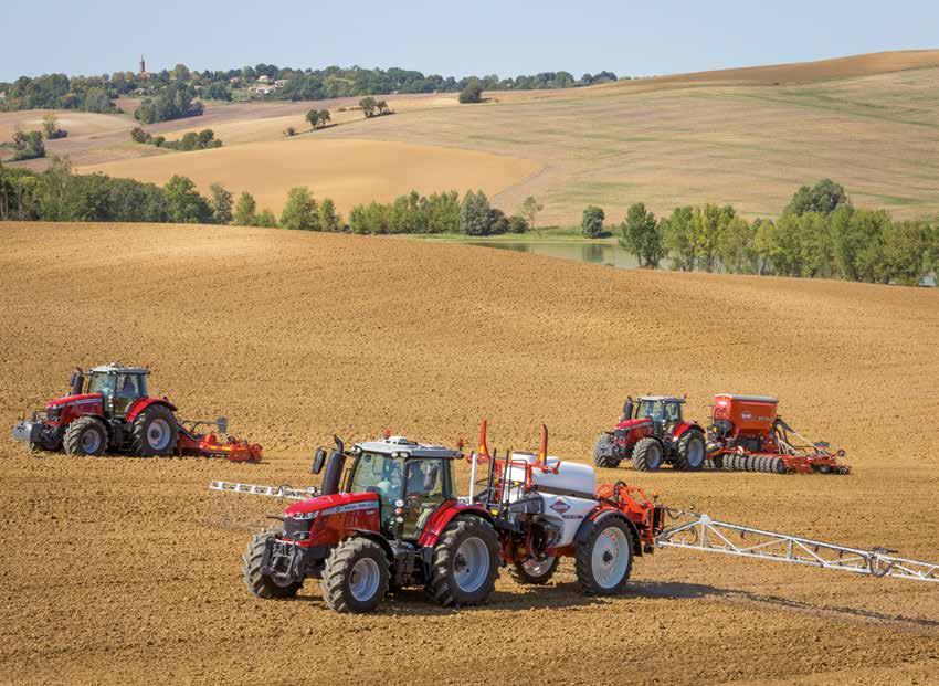 26 Wszechstronność zapewniająca optymalizację kosztów Ciągniki MF 7700 S sprawdzają się w każdym zastosowaniu MF 7700 S Nowy wymiar trakcji www.