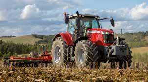 Układ ATC i amortyzowana przednia oś Układ ATC działa jako dodatek do zaprojektowanego przez Massey Ferguson układu amortyzacji przedniej osi, zapewniając wyjątkową stabilność,