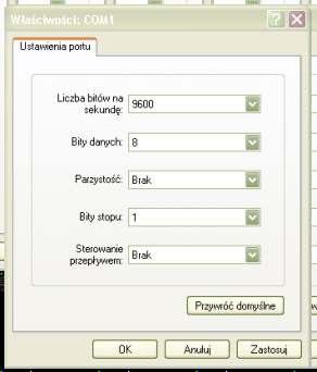 9 10 +5V Zasilanie (wspólne dla czytnika i interfejsu) Przykładowy odczyt danych z