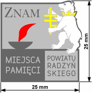 Załącznik nr 1 Wzór Odznaki Odznaka metalowa tłoczona z emaliowaniem (kolory