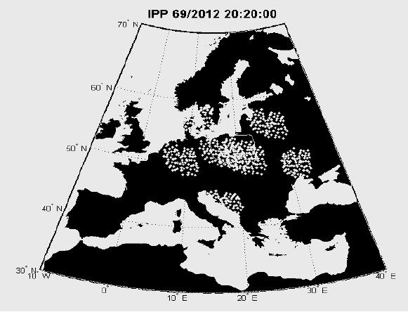 Strona 8 z 37 Rysunek 1 Przykład rozmieszczenia IPP dla stacji sieci ASG-EUPOS. Źródło: [B.