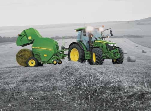 Pokazy maszyn Stałokomorowa prasa zwijająca John Deere F441M Wystawca: Agrotechnika Maszyny Rolnicze Krzysztof Laszuk P.U.H.