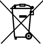 Produktów oznaczonych tym symbolem po upływie okresu użytkowania nie należy utylizować lub wyrzucać wraz z innymi odpadami z gospodarstwa domowego.