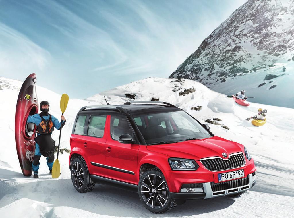 ŠKODA YETI OUTDOOR ADVENTURE Pakiet Adventure w cenie 4 400 zł dla wersji