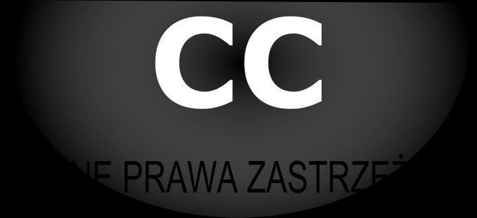 Licencja Creative Commons Licencje Creative Commons (CC) zestaw licencji, na mocy których można udostępniać utwory objęte prawami autorskimi.