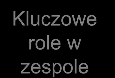 Doradca Łącznik Twórca zaangażowany w koordynuje inicjowanie poszukiwanie i integruje kreatywnych większej ilości pomysłów informacji Kluczowe role w zespole Podtrzymujący walka w zewnętrznych