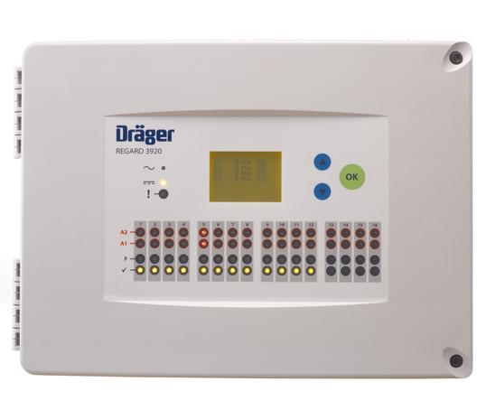gazowej, charakteryzujący się niskimi wymaganiami konserwacyjnymi Dräger REGARD 3900 D-1130-2010 Dräger REGARD 3900 to seria niezależnych systemów sterujących z możliwością