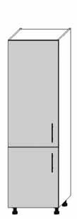 / 208,5 / 57,8 cm D60 2D SŁ L szafka lewa słupek 60 / 208,5 / 57,8 cm D60 2D SŁ P szafka prawa słupek 60 /