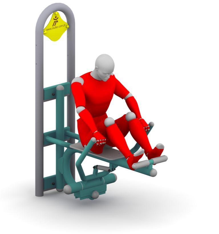 Urządzenie do ćwiczeń aerobowych daje możliwość przeprowadzenia ogólnorozwojowego treningu angażującego jednocześnie kilka grup mięśni w jednym czasie.