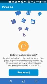 instalator posiada tylko iphone`a lub ipada, nie może konfigurować instalacji w aplikacji Home + Control,