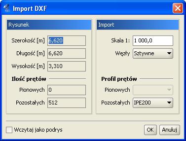 Instalowanie i uruchamianie programu wczytać strukturę układu z podstawowych formatów CAD. Obie funkcje dostępne są w programie w menu Plik jako Import DXF i Eksport DXF. 3.9.