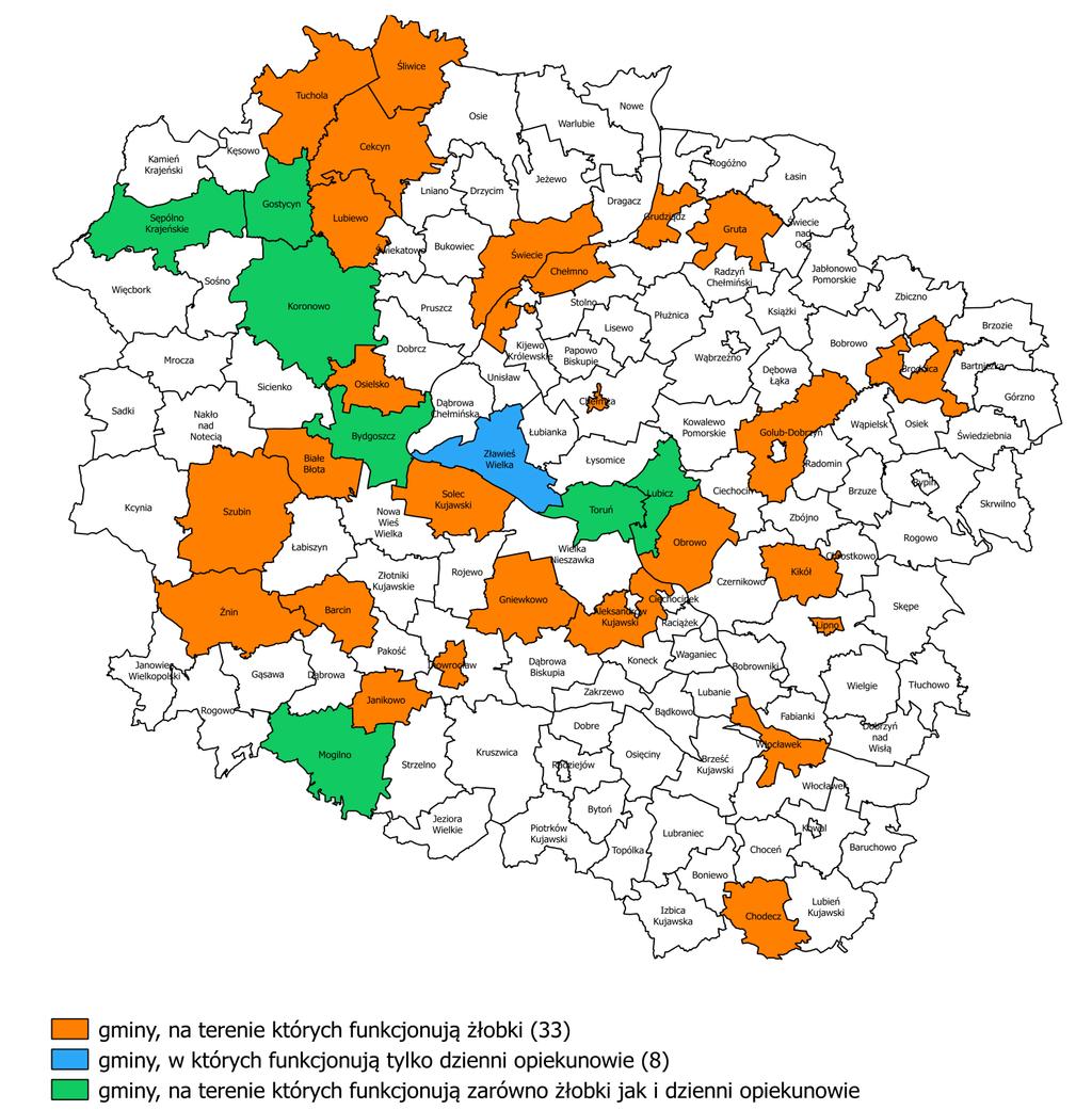 Opiekunowie dzienni do dzieci oraz żłobki na terenie