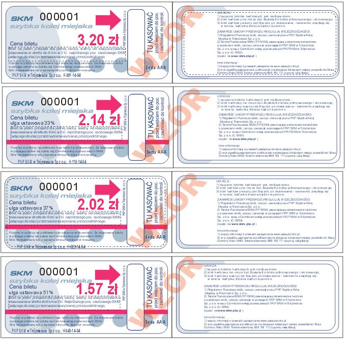 Wzór nr 5 do 5 RPO SKM Bilety kartkowe do elektronicznych