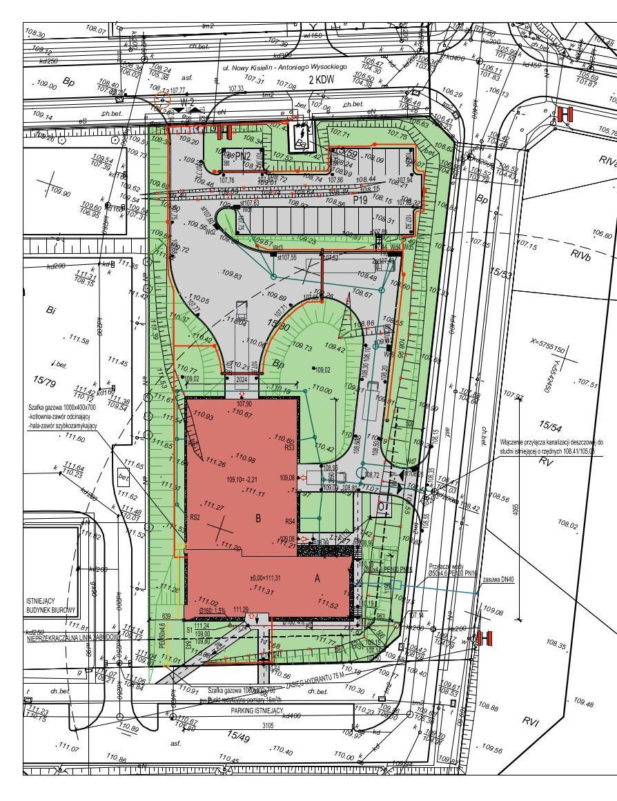 projekt w liczbach 1111,25 m 2 całkowita powierzchnia