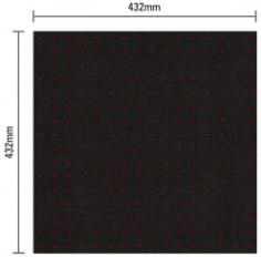 Moduły oferowanych serii - porównanie Seria GT Seria GX Seria GV Seria GR Rysunek poglądowy Raster diod Zastosowanie Wymiar modułu (panel) Ilość pikseli na module 27,0 mm (raster podstawowy)