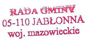 ita.'tla~ 05-110 J ABŁONNA woj.