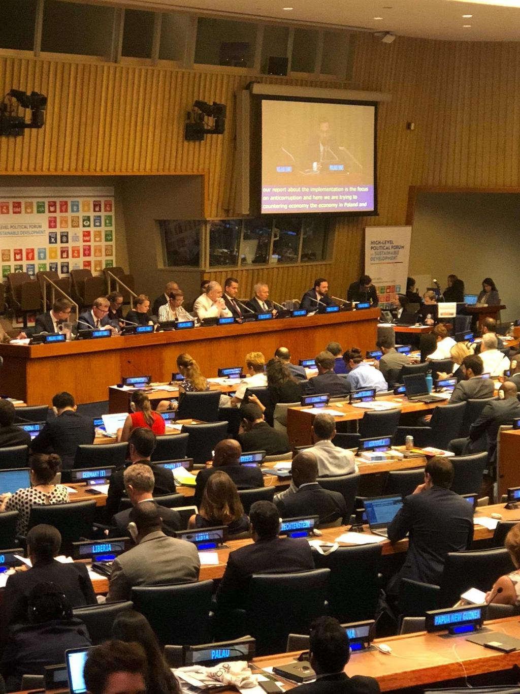 UN High-Level Political Forum, Nowy Jork 9-18 lipca 2018 r.