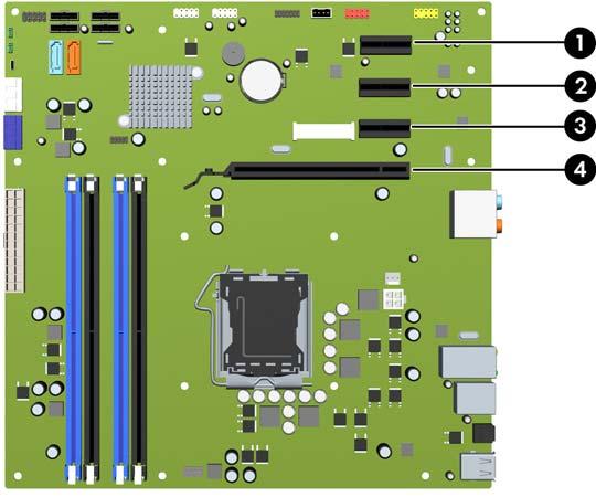 Wyjmowanie lub instalowanie karty rozszerzeń Komputer jest też wyposażony w trzy gniazda rozszerzeń PCI Express x1 i jedno gniazdo rozszerzeń PCI Express x16.