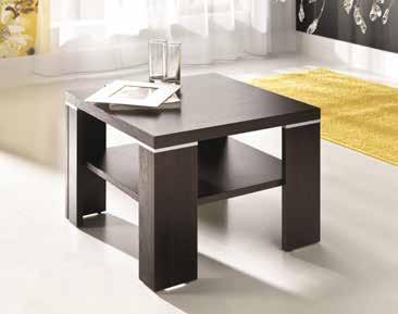 Prosto i stylowo Simply and stylishly ŁAWY STOLIKI COFFEE TABLES AND SIDE TABLES Ława jest nieodzownym towarzyszem kanapy i wyposażeniem