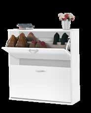 25 cm SHOE CABINET BASKET 2 DOORS w 69/h 77/d 25 cm A01 LUSTRO szer. 65/wys.