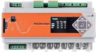 STACJONARNE ANALIZATORY JAKOŚCI ENERGII ELEKTRYCZNEJ URZĄDZENIA POMIAROWE Stacjonarne analizatory JEE PQI-DA i PQI-DA smart służą do ciągłego pomiaru parametrów sieci nn, SN i WN oraz oceny zgodności