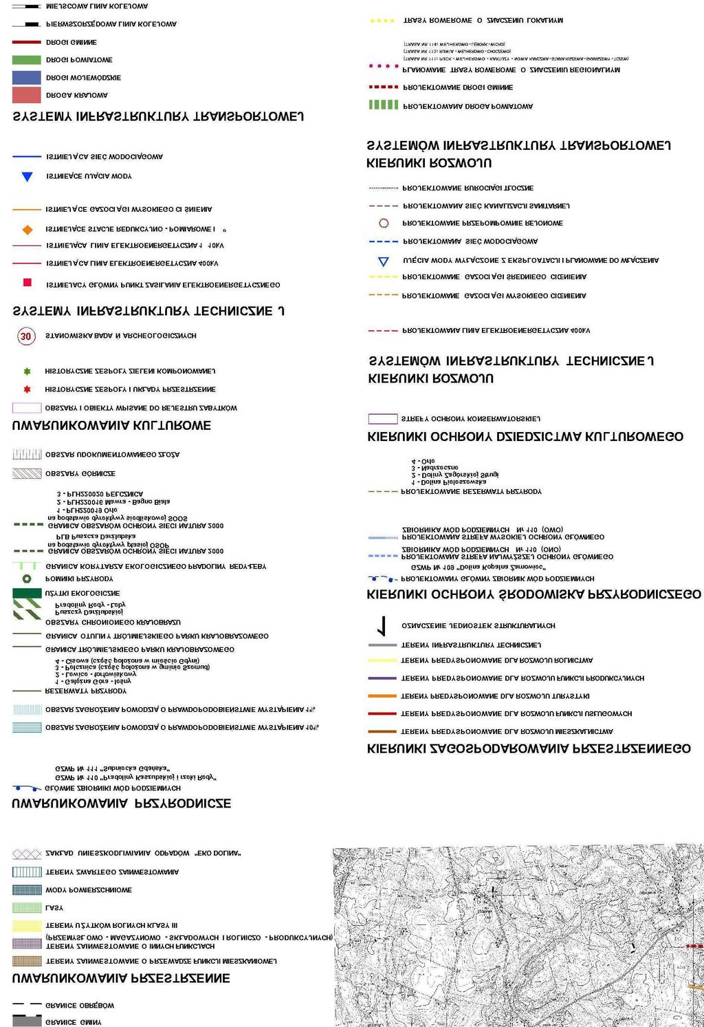 GMINA WEJHEROWO ZMIANA MIEJSCOWEGO PLANU ZAGOSPODAROWANIA PRZESTRZENNEGO PUNKTEM ODNIESIENIA DLA POMIARÓW JEST OŚ PODŁUŻNA WSZELKICH OZNACZEŃ LINIOWYCH ZAŁĄCZNIK NR 1 DO UCHWAŁY NR XXVII/303/2017