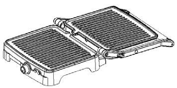 Użyj regulatora, aby wybrać żądaną temperaturę. Zielony wskaźnik sygnalizacyjny zgaśnie (grill się nagrzewa). Pozwól grillowi rozgrzać się przez ok. 5-8 minut.