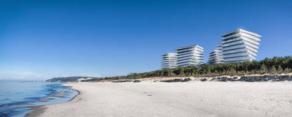 Z widokiem na Zatokę Pomorską. Oddalony zaledwie 60m od plaży, położony w Międzyzdrojach kompleks Wave Apartments kusi swą niebanalną architekturą do wakacyjnego wypoczynku.