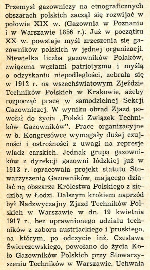 1912-18 Pierwsze próby organizowania